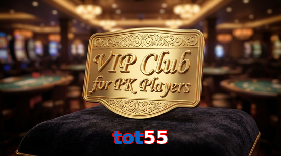 Main screen of Tot55 vip page for PK players